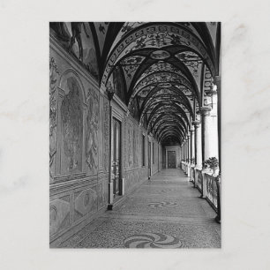Vintage Monaco Prince's palace Hercule Gallery Postcard