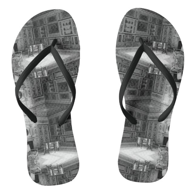 Vintage Monaco Prince's palace Mazarin Room Thongs (Footbed)