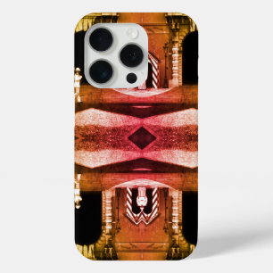Vintage Monaco Principality princely palace iPhone 15 Pro Case
