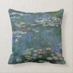 Vintage Monet Water Lilies Cushion<br><div class="desc">Monet Water Lilies</div>
