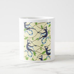 Vintage Monkeys Large Coffee Mug