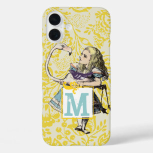 Vintage Monogram Alice In Wonderland iPhone 16 Plus Case