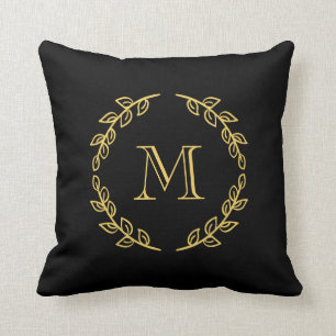 Vintage Monogram Cushion