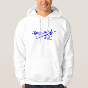Vintage Monoplane - Blue Hoodie