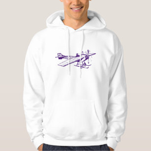Vintage Monoplane - Deep Purple Hoodie