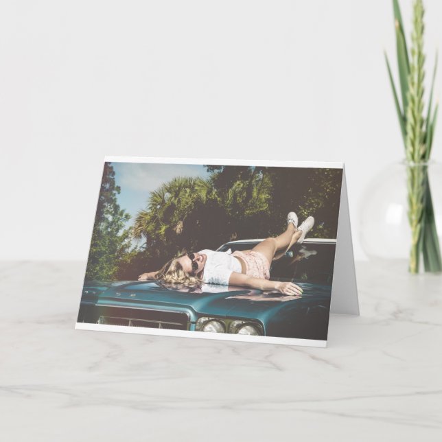 Vintage Monroe Inspired Card (Front)