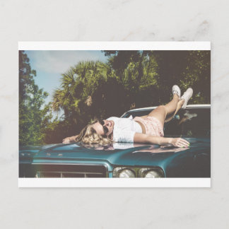 Vintage Monroe Inspired Postcard