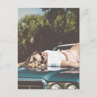 Vintage Monroe Inspired Postcard