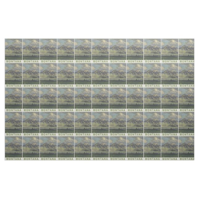Vintage Montana customisable fabric (Yard)