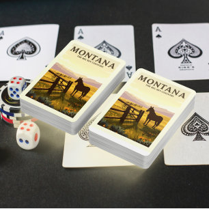 Vintage Montana Playing Cards