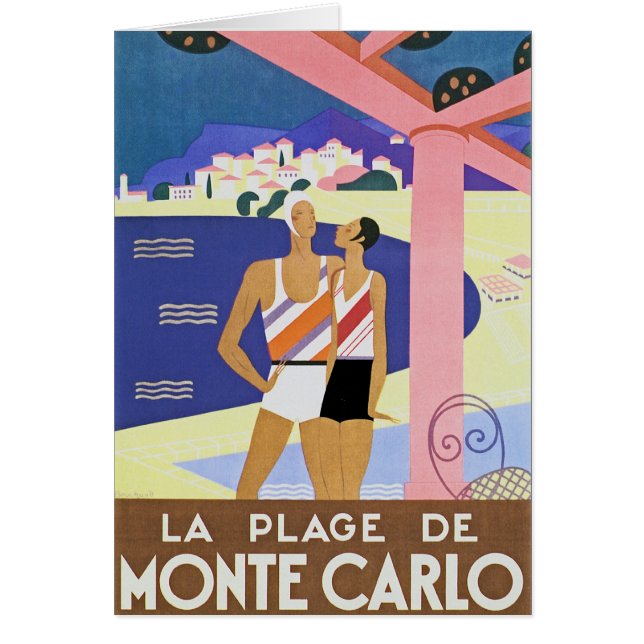 Vintage Monte Carlo Beach (Front)