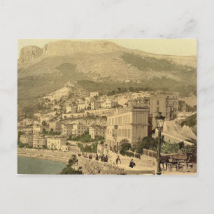 Vintage Monte Carlo, Monaco - Postcard