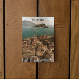 Vintage Montenegro Balkan Travel Postcard