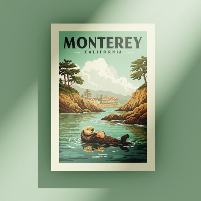 Vintage Monterey California Postcard (Creator Uploaded)