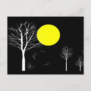 Vintage Moon Night #2 Postcard