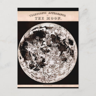 Vintage Moon Postcard