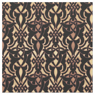 Vintage Moorish style pattern Fabric
