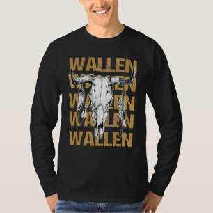 Vintage Morgans Bull Skull Howdy Outlaws Music Cow T-Shirt