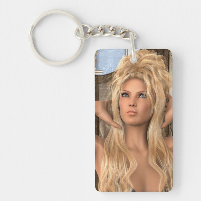 Vintage Morning Key Ring (Front)