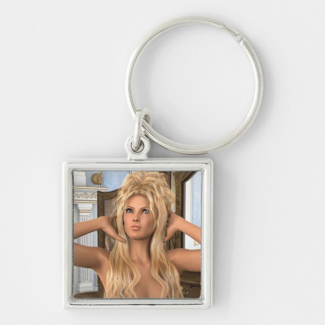 Vintage Morning Key Ring (Front)