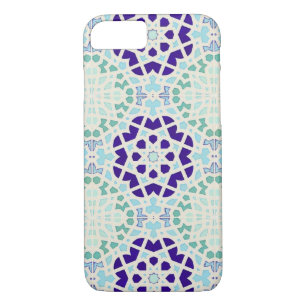 Vintage Moroccan Tile Abstract Pattern Modern Art iPhone 8/7 Case