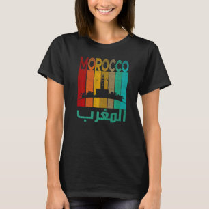 Vintage Morocco I Love Morocco Map Morocco Soccer T-Shirt