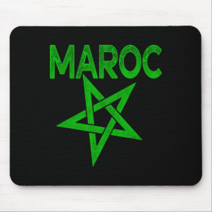 Vintage Morocco I Love Morocco Morocco Soccer T Sh Mouse Pad