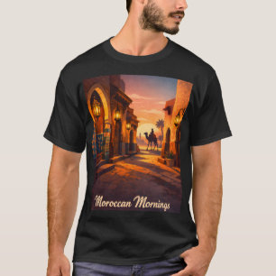 Vintage Morocco Travel - Moroccan Mornings T-Shirt