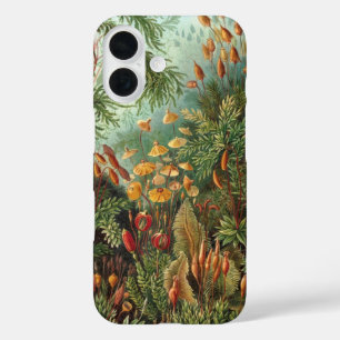 Vintage Moss Plants by Ernst Haeckel, Muscinae iPhone 16 Case