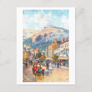 Vintage Mostyn Street in Llandudno Postcard