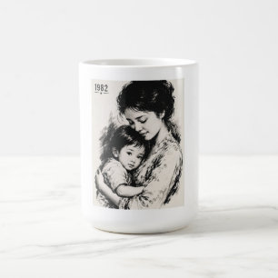 Vintage Mother & Child 1982 Coffee Mug