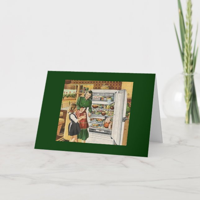 Vintage Mother & Daughter Card (Front)