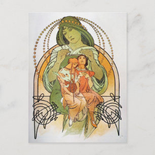 Vintage Mother Mary Postcard