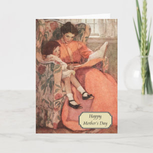 Vintage Mother's Day by Jessie Willcox Smith Card