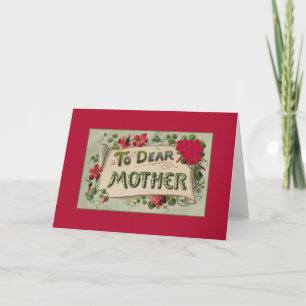 Vintage Mother's Day Greeting Card
