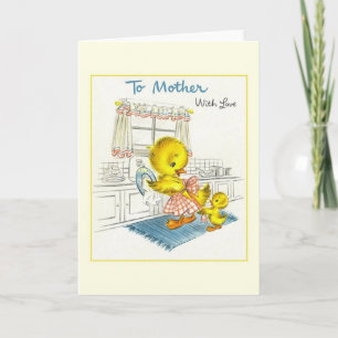 Vintage Mother's Day Greeting Card