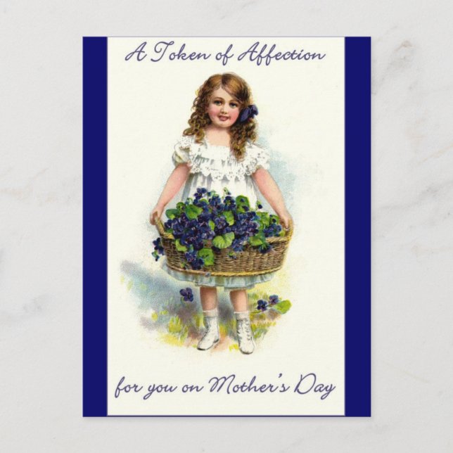 Vintage Mothers Day Postcard (Front)