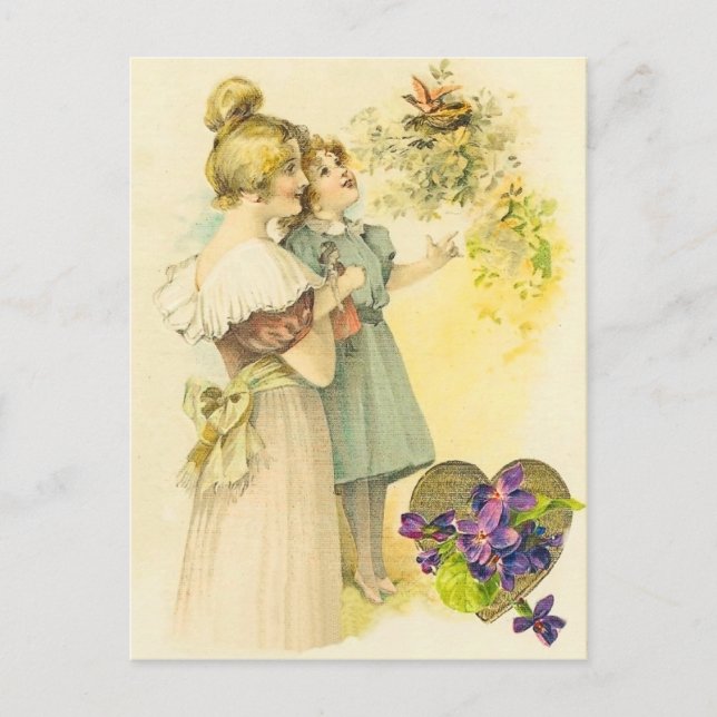Vintage Mother's Day Postcard (Front)