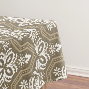  Vintage  Motif Tablecloth