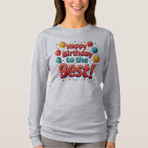 Vintage Motivational Happy birthday wishes T-Shirt