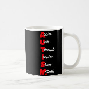 Vintage Motivational Quote For Autism Awareness Gi Coffee Mug