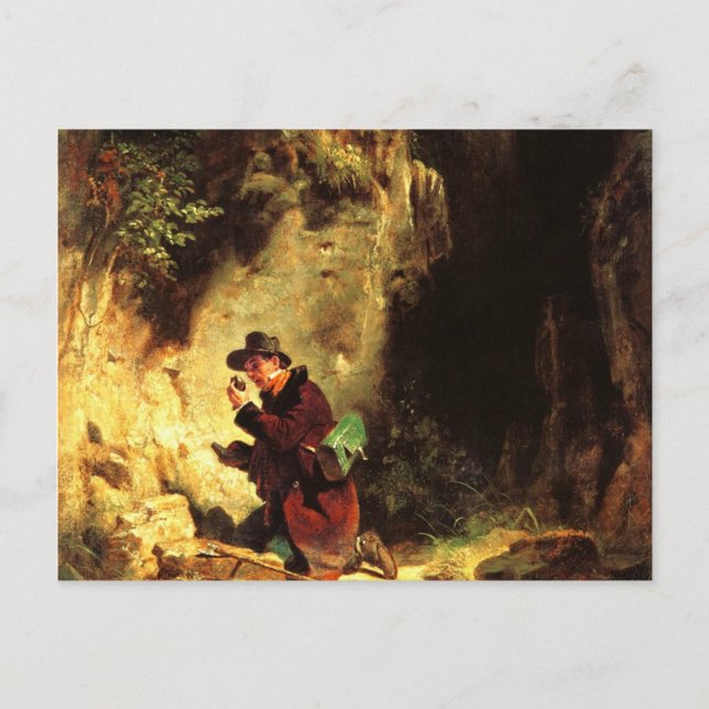 Vintage-Motive Spitzweg - the Geotech Postcard (Front)