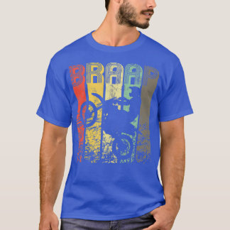 Vintage Motocross 70s Retro Braap MX Tee Gift