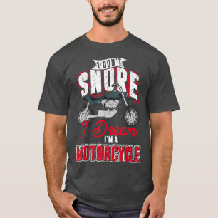 Vintage Motorcycle Bike Lover Biking Funny Biker T-Shirt