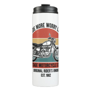 Vintage Motorcycle Club Est. 1982 Thermal Tumbler