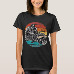 Vintage Motorcycle Drag Racing Sprints Drag bike r T-Shirt