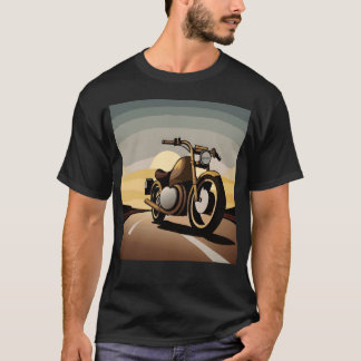 Vintage motorcycle lover friends T-Shirt