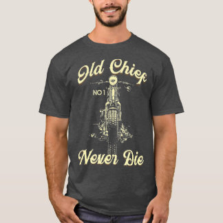 Vintage Motorcycle Native Chief Motorcycles Bikers T-Shirt