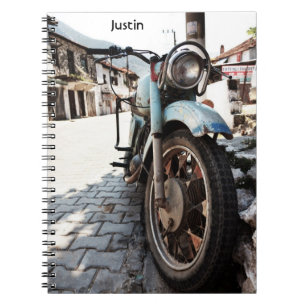 Vintage Motorcycle Notebook