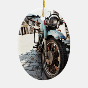 Vintage Motorcycle Ornament